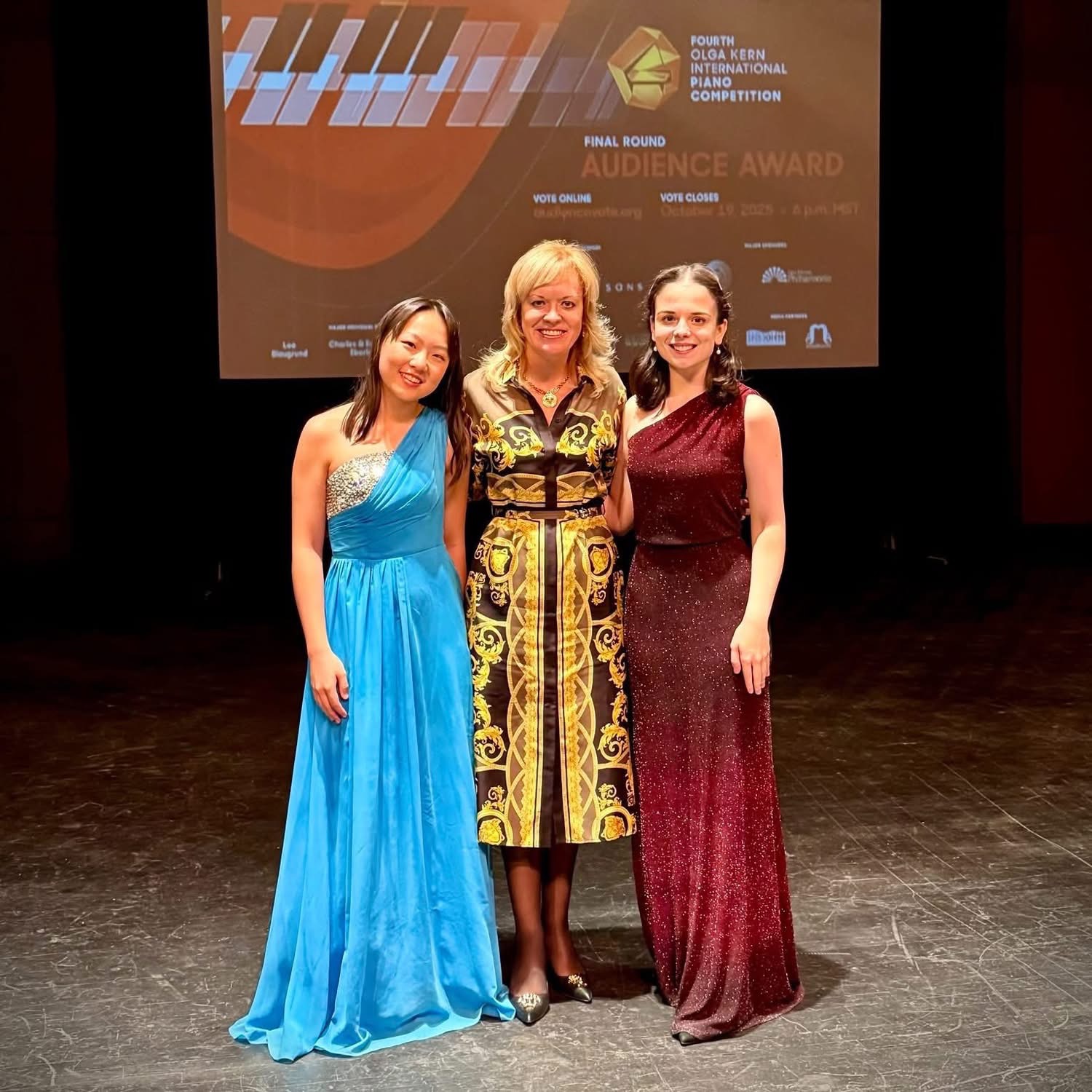 Winners with Olga Kern