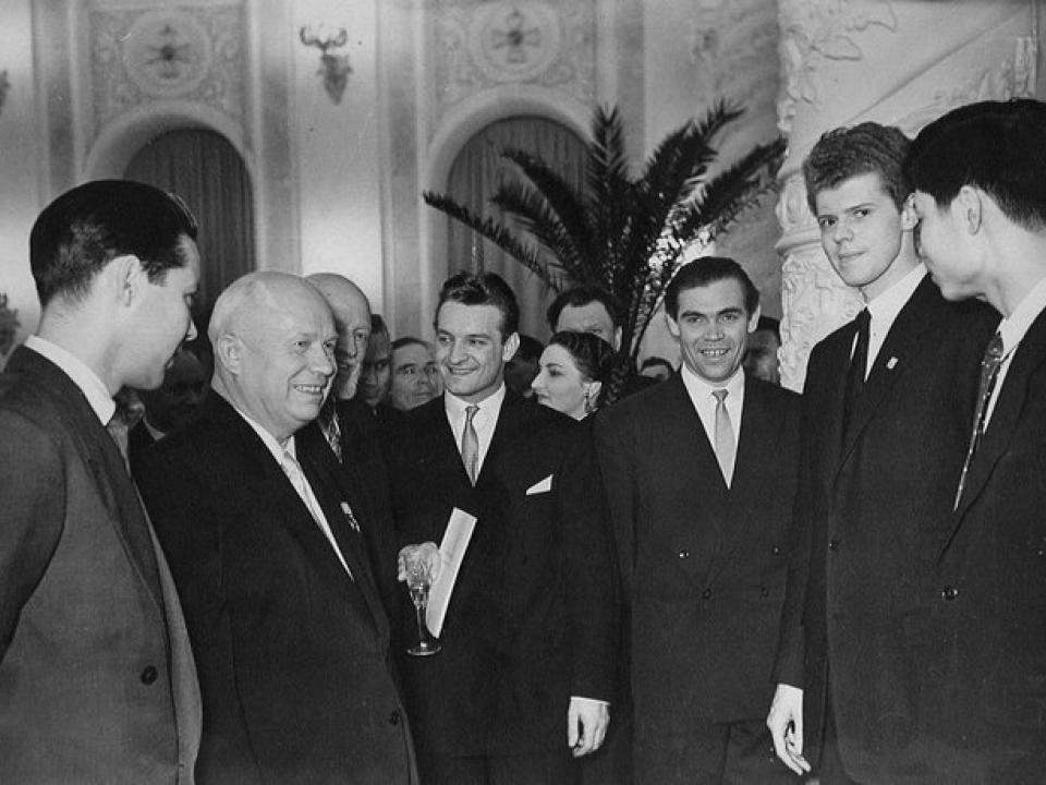 1 конкурс чайковского. Ван Клиберн 1958. Конкурс Чайковского 1958. Ван Клиберн конкурс Чайковского. Первый Международный конкурс имени п. и. Чайковского 1958.